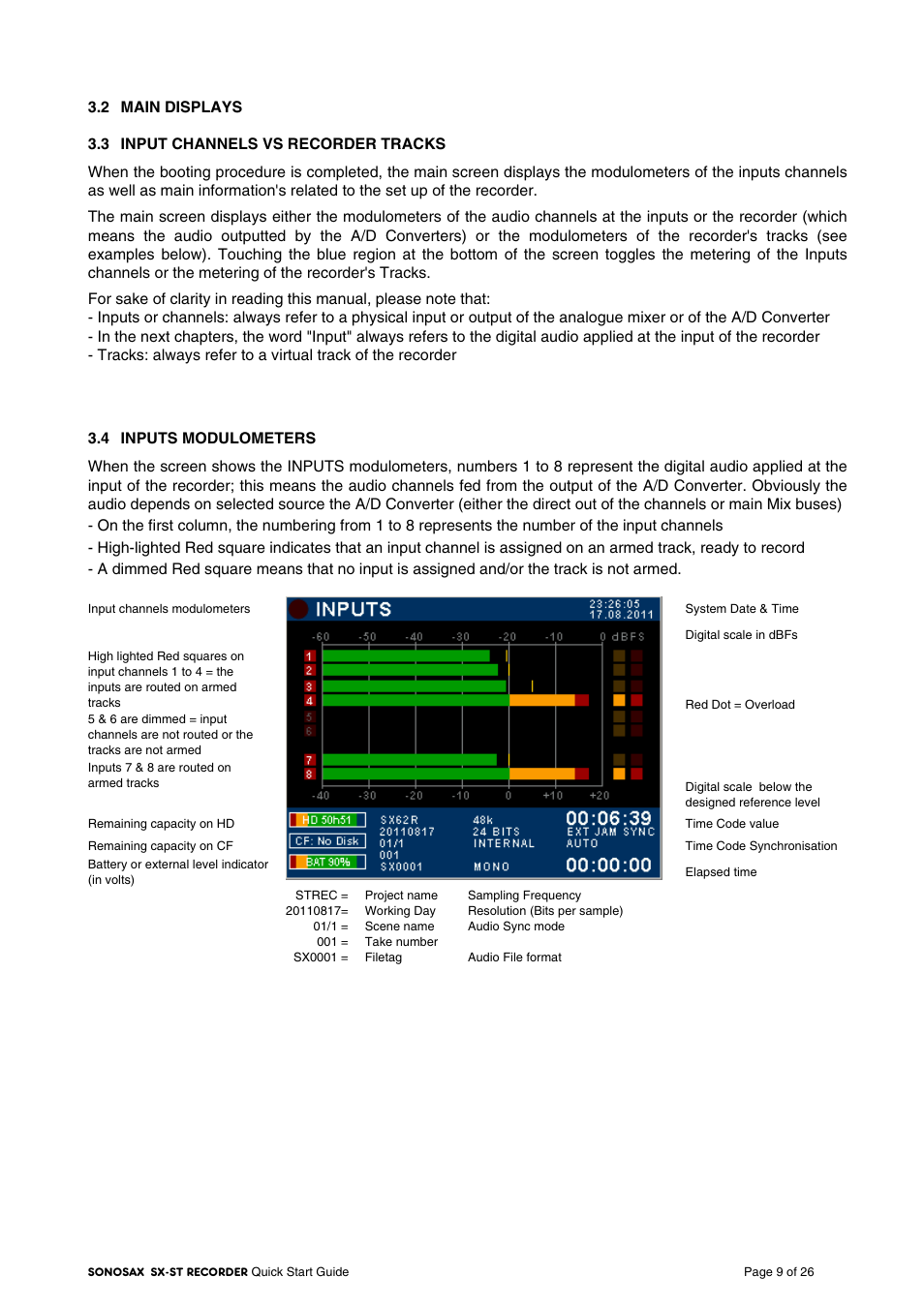 SONOSAX SX-VT Quick_Start User Manual | Page 9 / 26