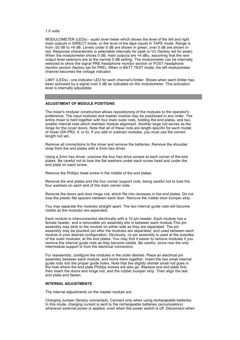 SONOSAX SX-PR (by Gary J. Louie) User Manual | Page 5 / 6