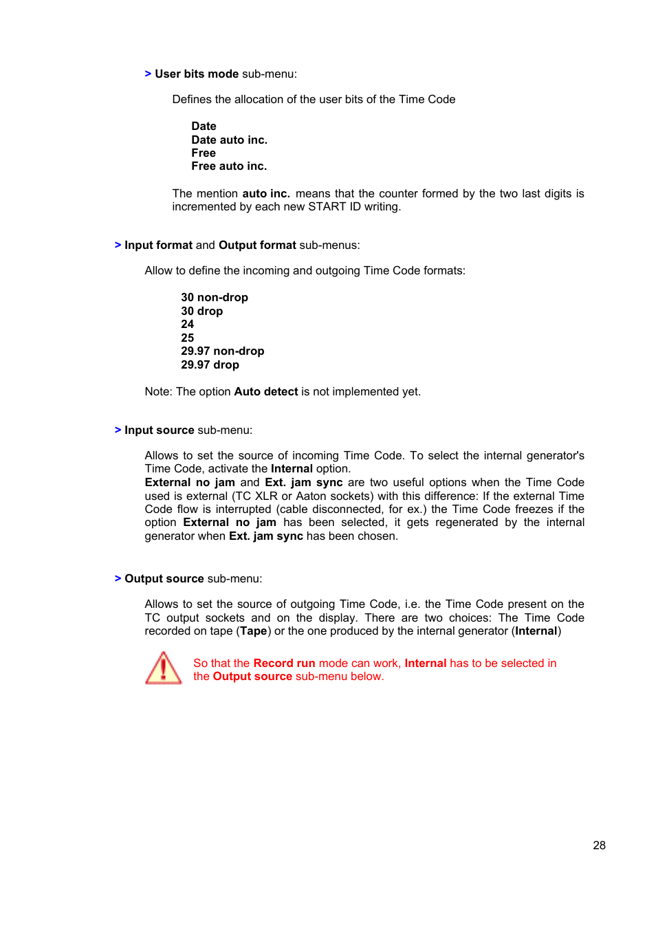 SONOSAX STELLADAT II User Manual | Page 28 / 93