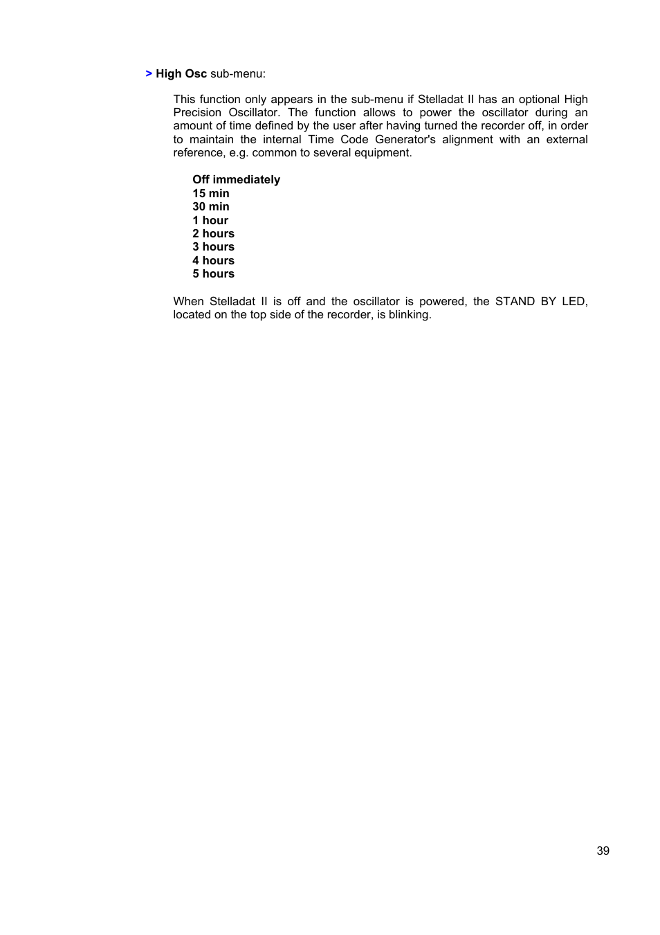 SONOSAX STELLADAT II User Manual | Page 39 / 93
