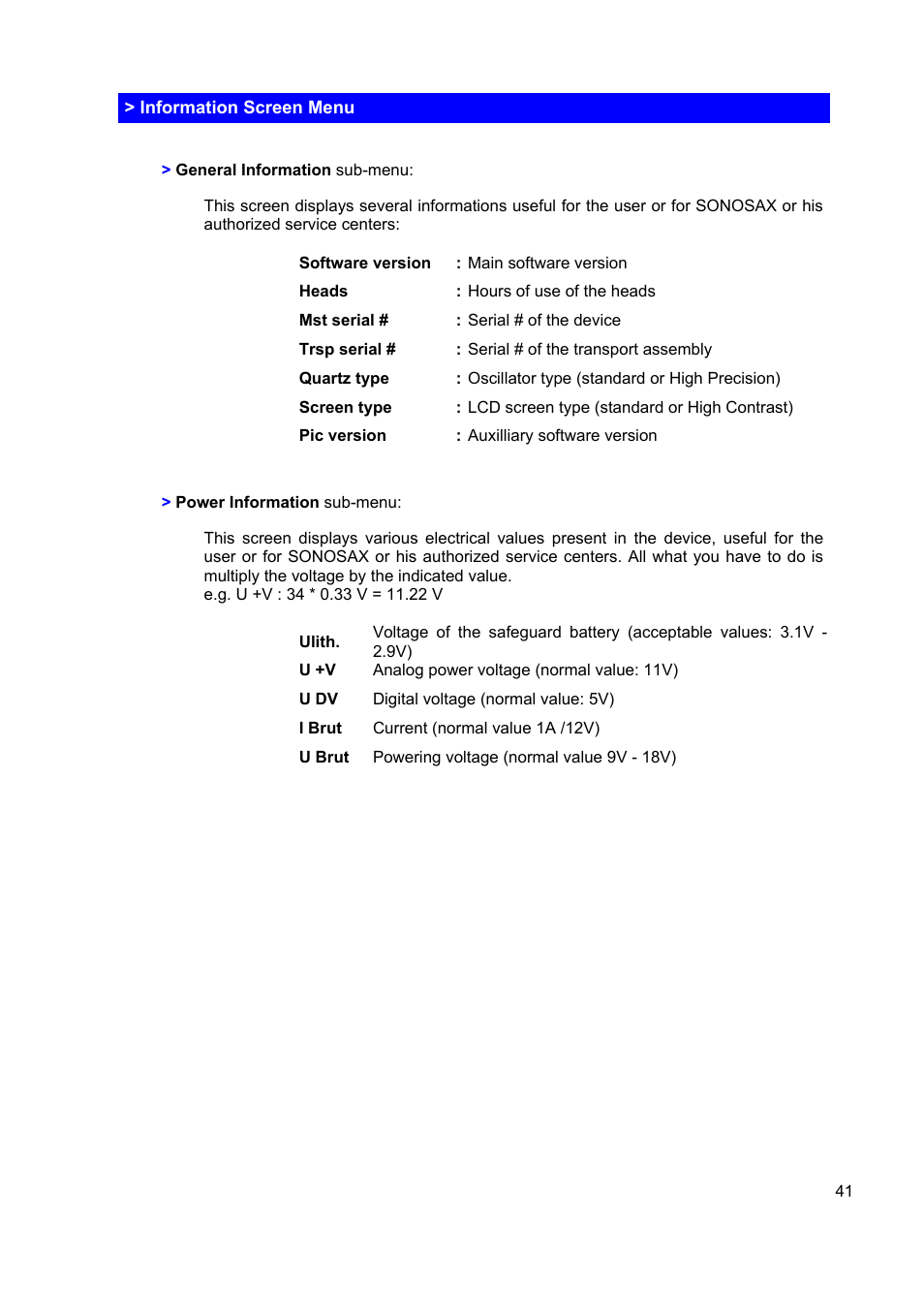 SONOSAX STELLADAT II User Manual | Page 41 / 93