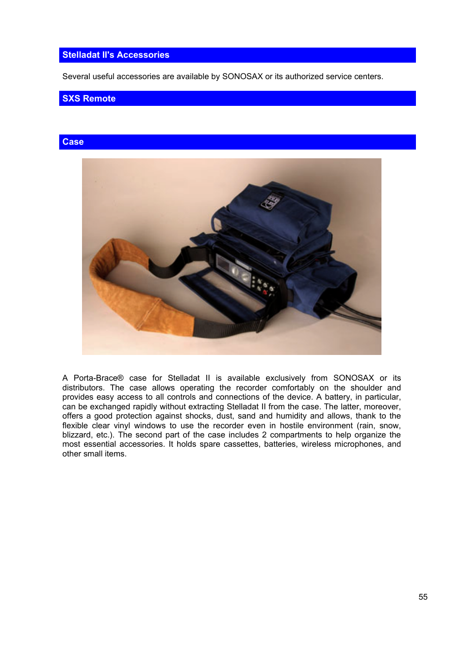 SONOSAX STELLADAT II User Manual | Page 55 / 93