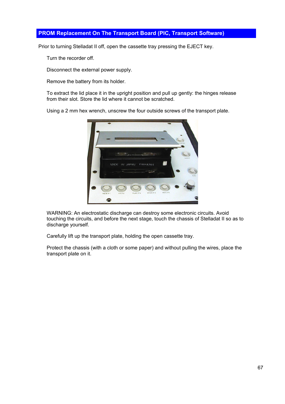SONOSAX STELLADAT II User Manual | Page 67 / 93