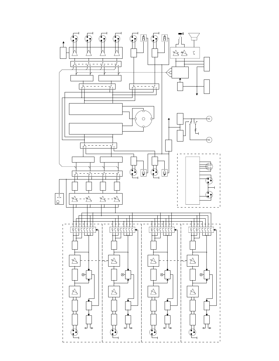 Stelladat ii - schéma bloc audio, Stelladat ii block diagram | SONOSAX STELLADAT II User Manual | Page 81 / 93