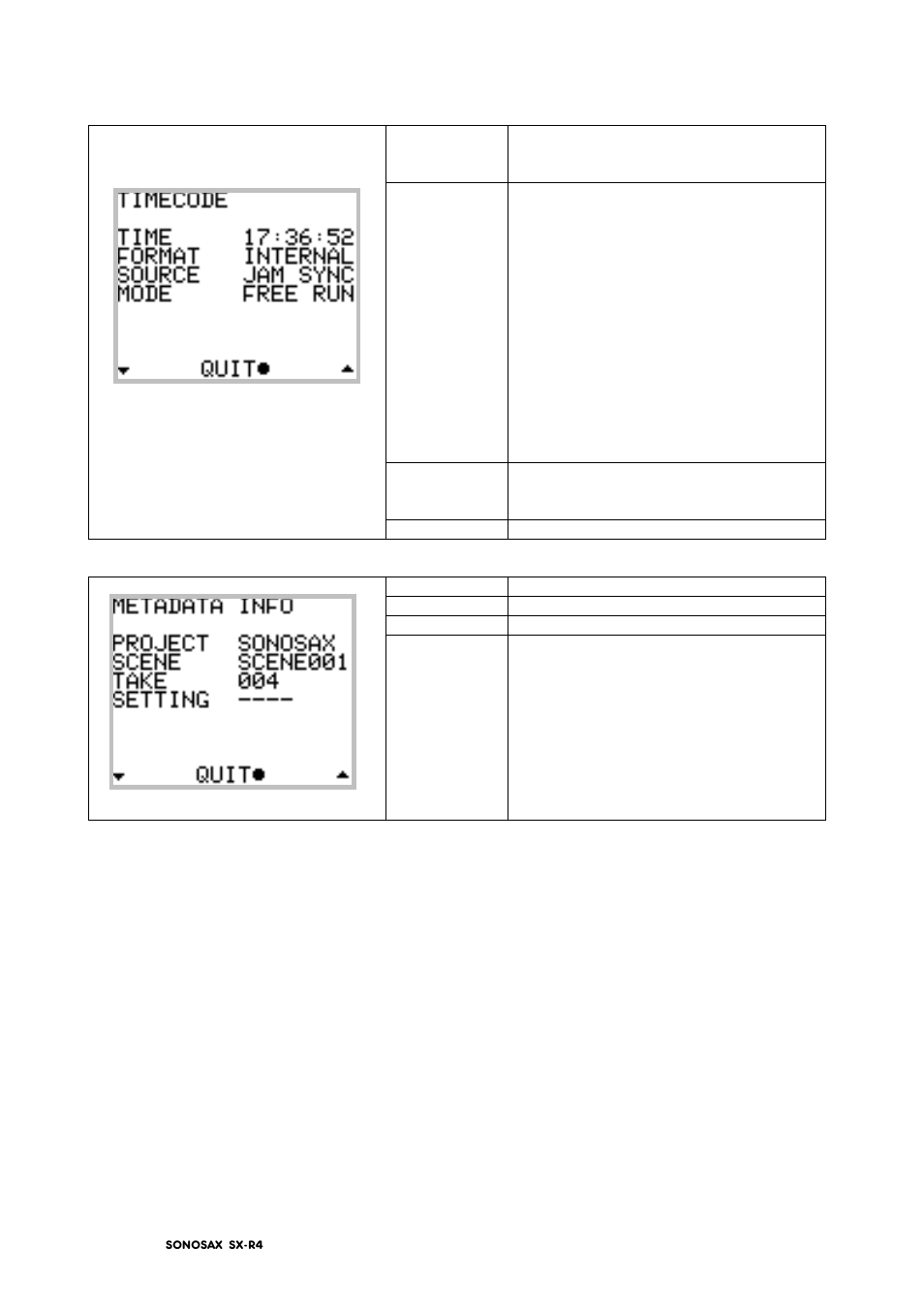 SONOSAX SX-R4 (Firmware v3.1) User Manual | Page 27 / 53