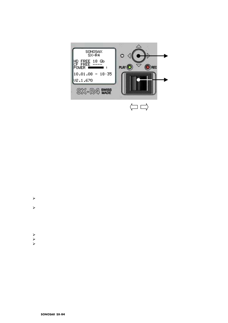 SONOSAX SX-R4 (Firmware v3.1) User Manual | Page 7 / 53