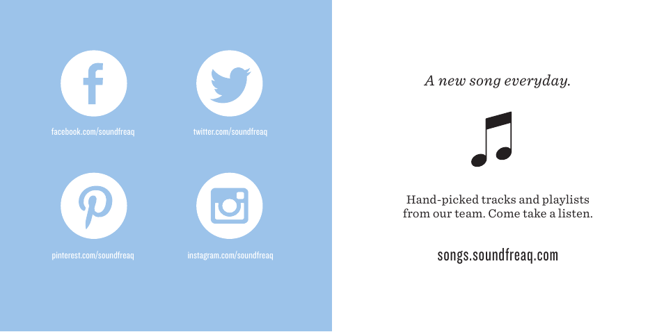A new song everyday | SoundFreaq SFQ-08 User Manual | Page 4 / 19