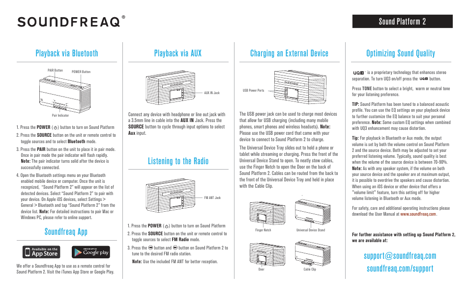 SoundFreaq SFQ-06 User Manual | 1 page