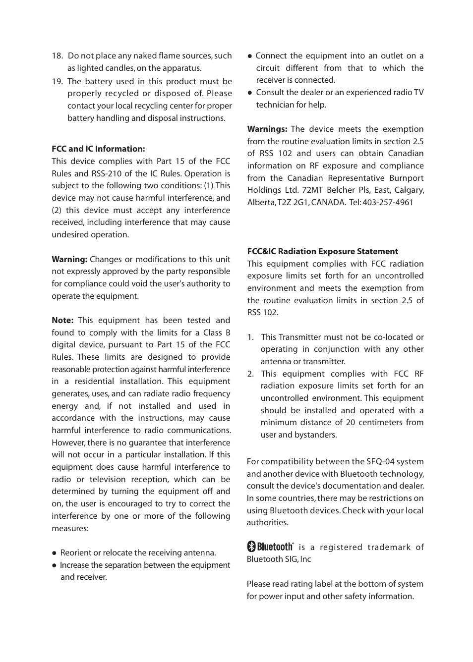 SoundFreaq SFQ-04 User Manual | Page 3 / 16