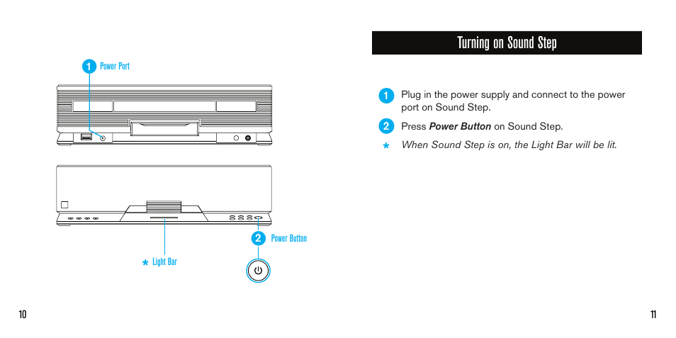 Turning on sound step | SoundFreaq SFQ-02L User Manual | Page 6 / 15