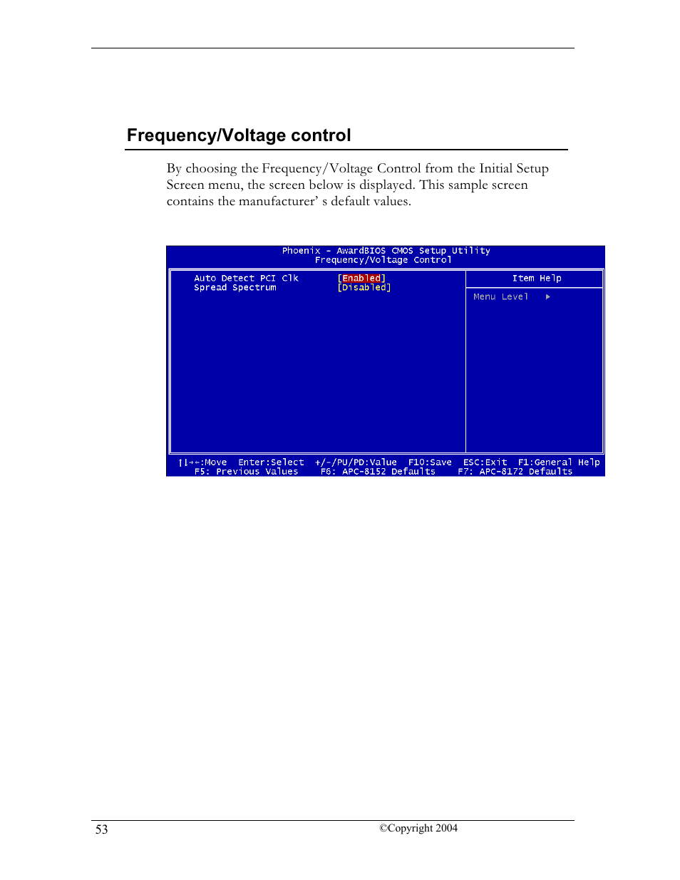 Frequency/voltage control | CyberResearch FPC 1702-P24 User Manual | Page 62 / 81