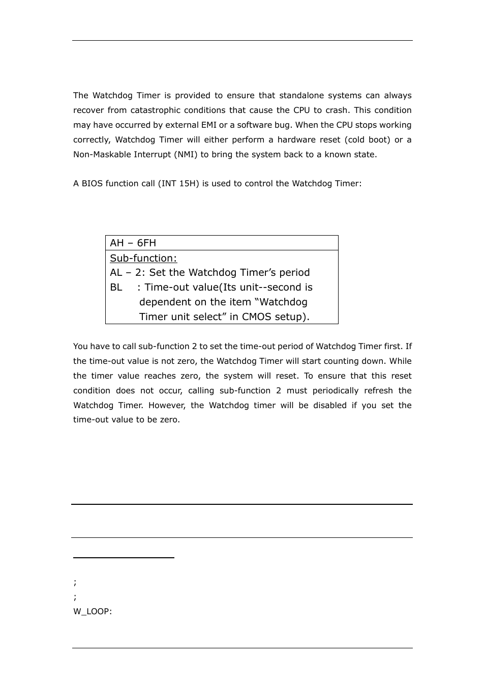 Appendix a watchdog timer | CyberResearch CPEX P4-24-X User Manual | Page 65 / 92