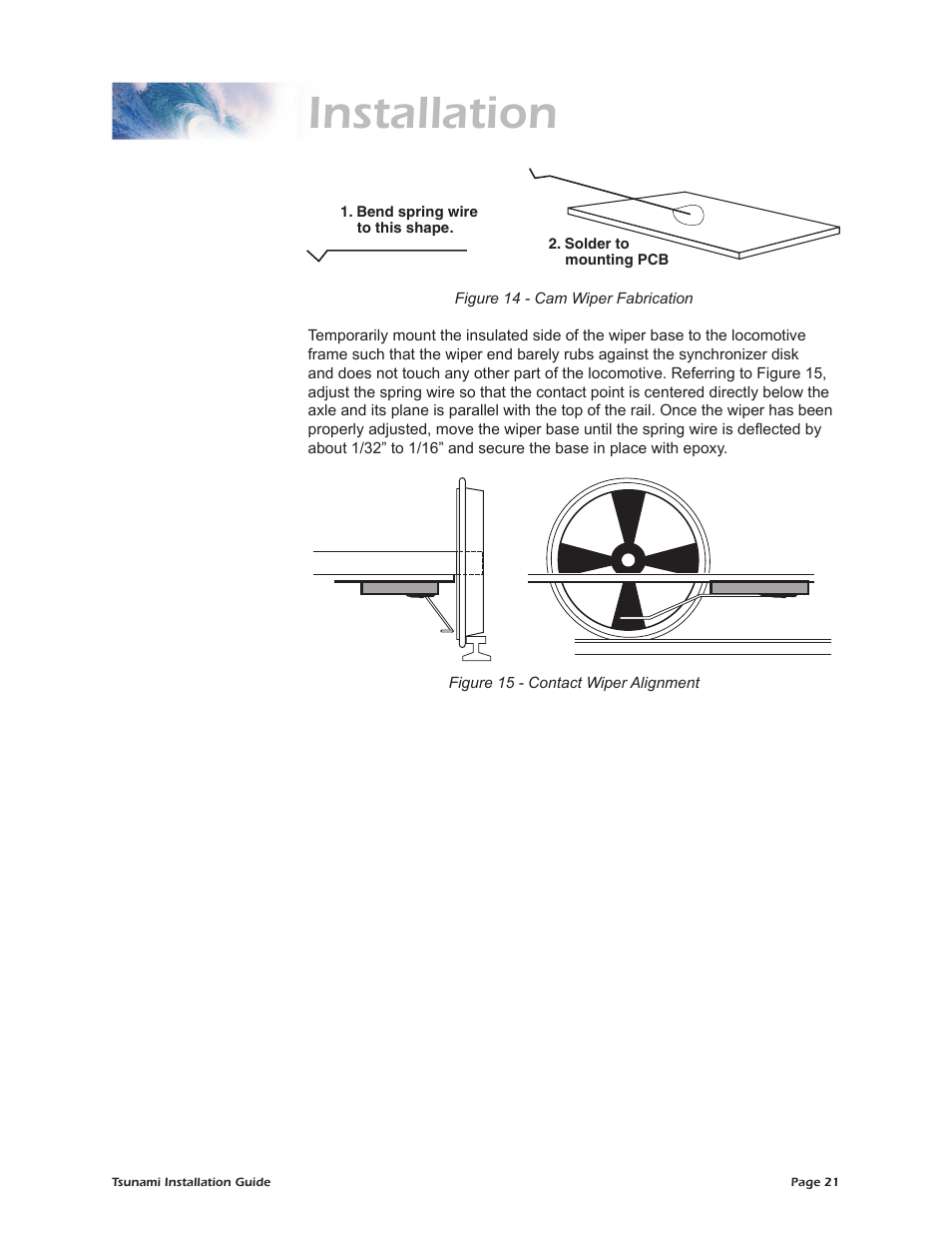 Installation | SoundTraxx Tsunami Installation User Manual | Page 24 / 35