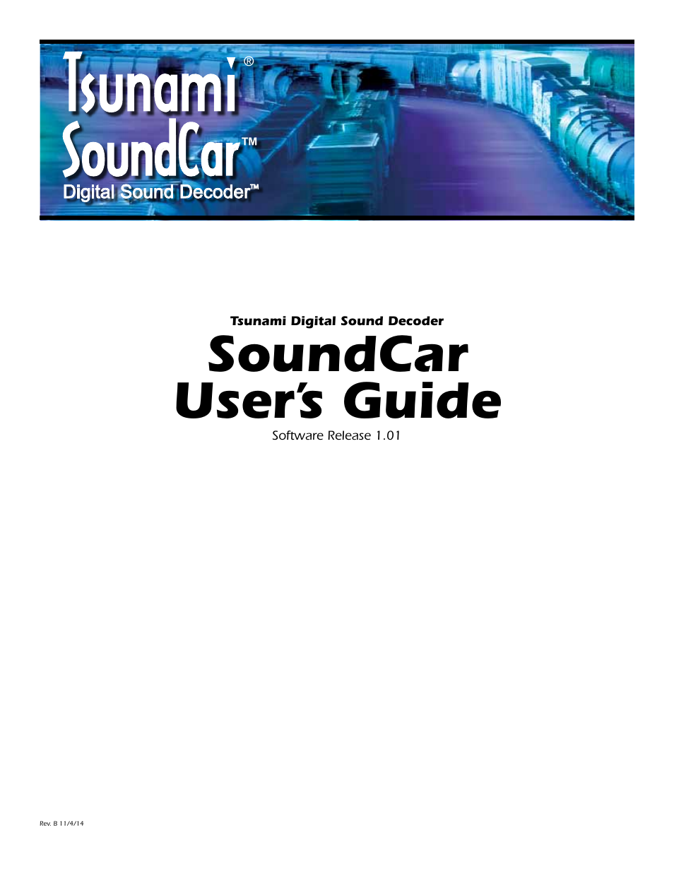 SoundTraxx SoundCar Users Guide User Manual | 49 pages