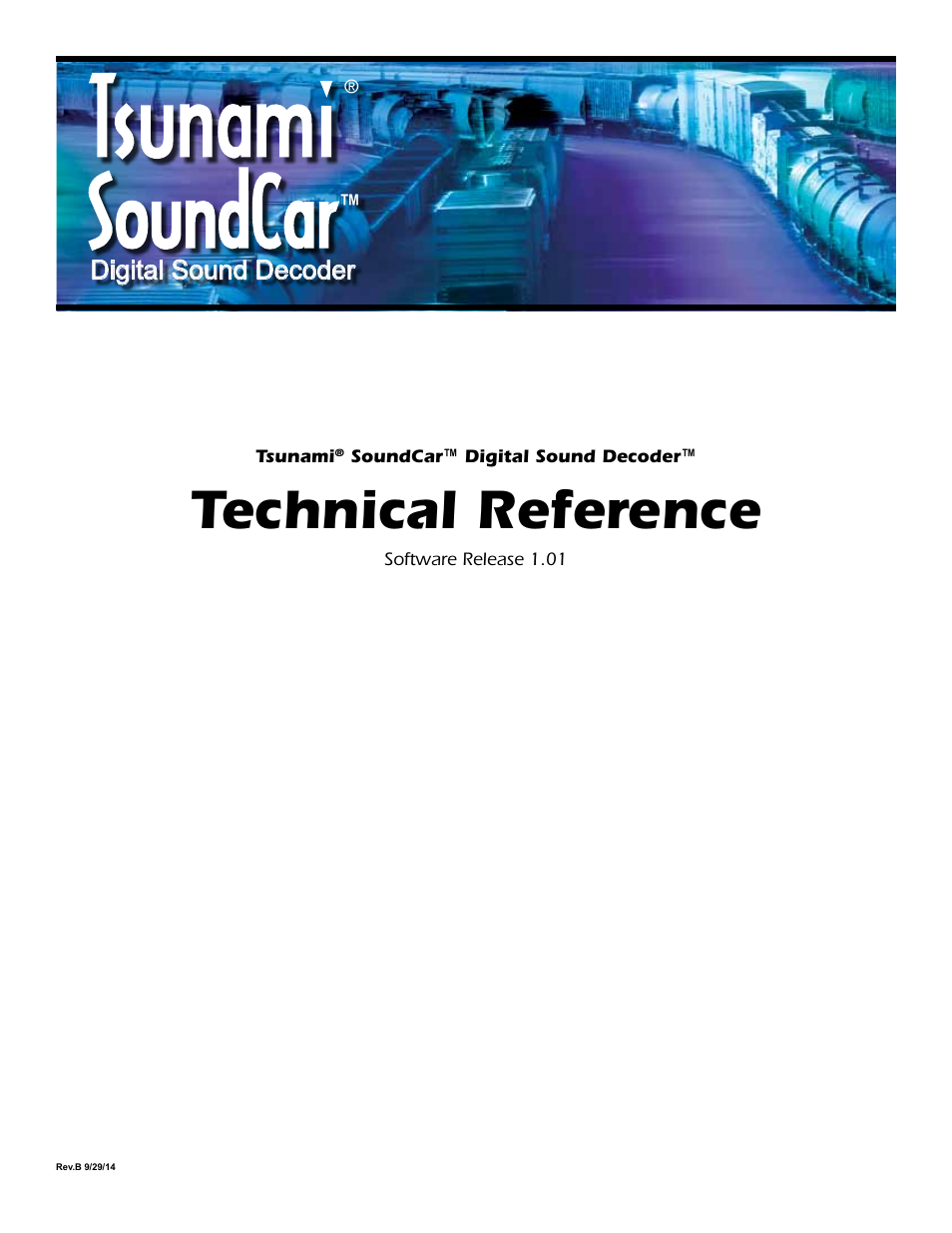 SoundTraxx SoundCar Technical Reference User Manual | 67 pages