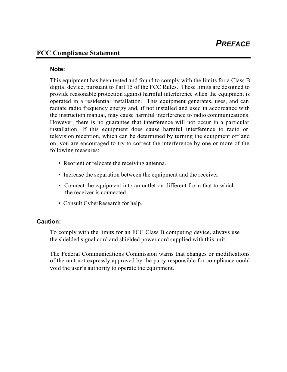 CyberResearch GDO 18 User Manual | Page 5 / 42