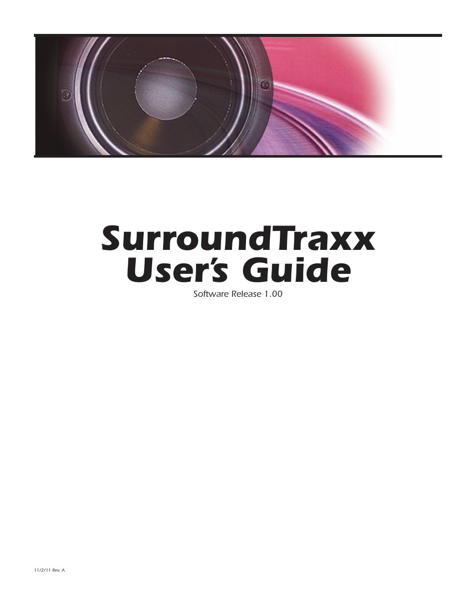 SoundTraxx SurroundTraxx User Manual | 86 pages