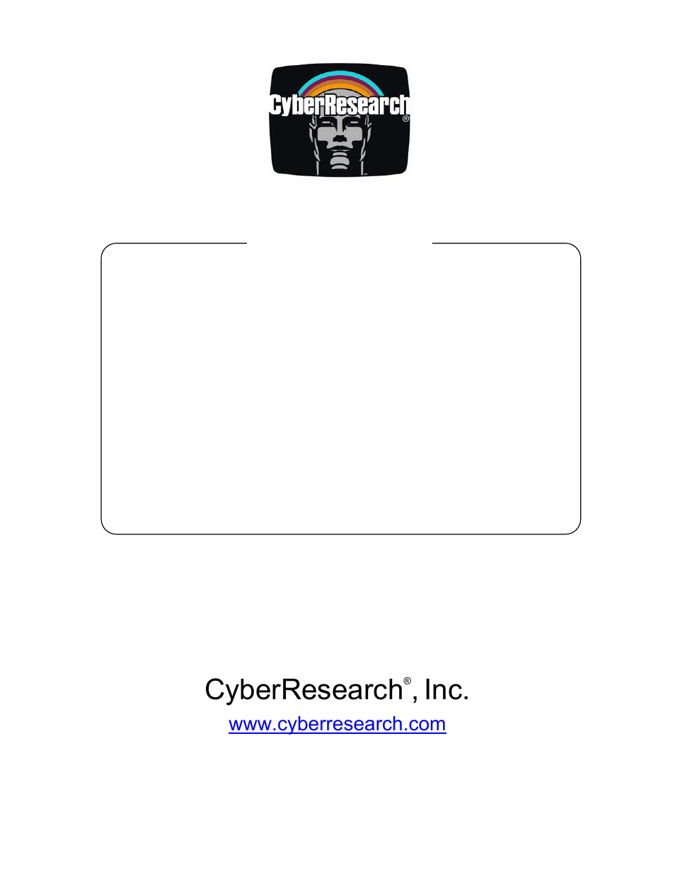 CyberResearch CYRAQ 21A User Manual | 82 pages