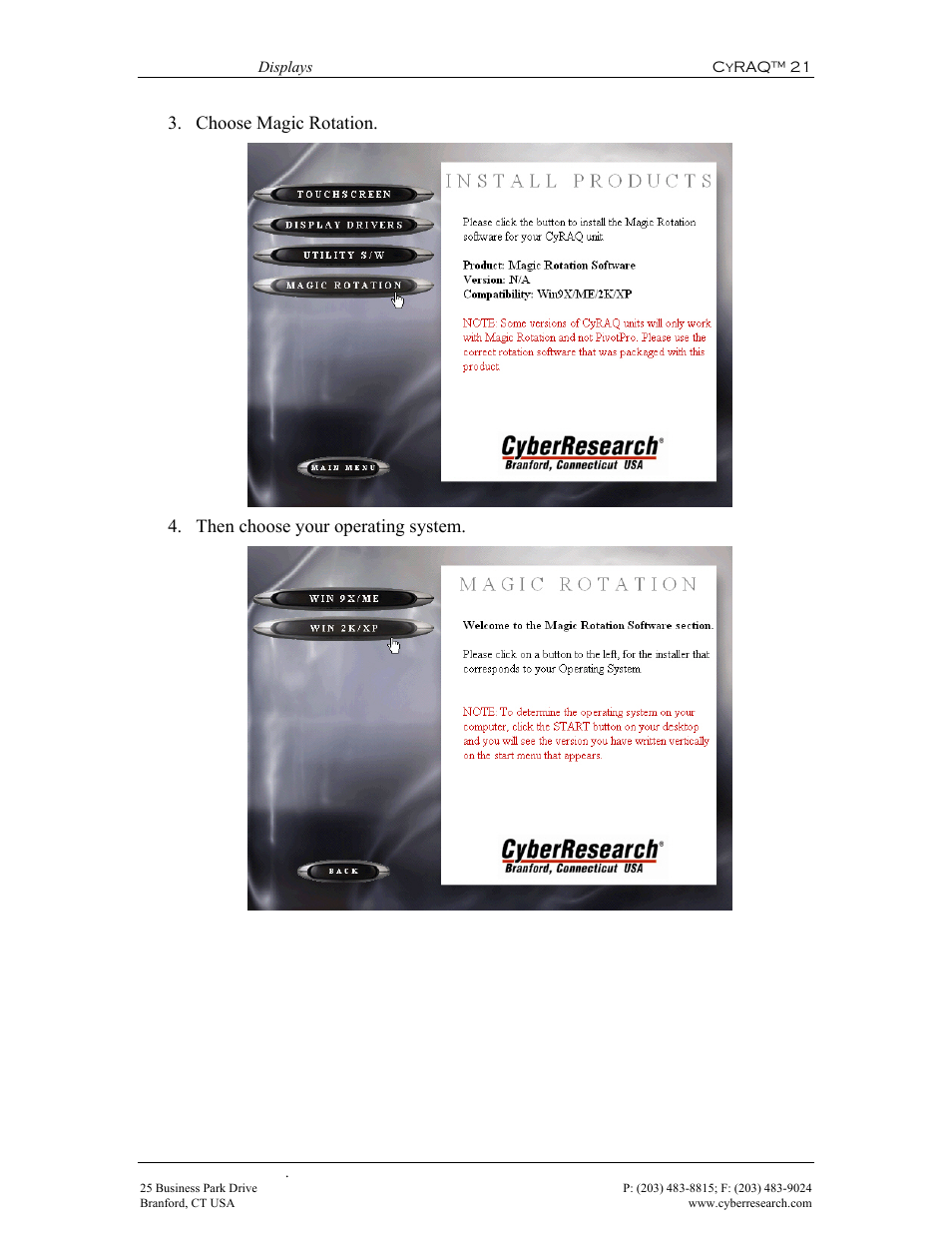 CyberResearch CYRAQ 21A User Manual | Page 39 / 82