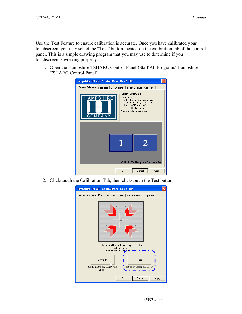 5 drawing, Test, 5 drawing test | CyberResearch CYRAQ 21A User Manual | Page 66 / 82