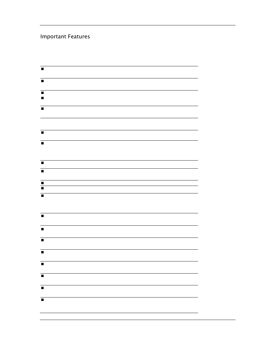 Important features | CyberResearch CPEN GX-333-X User Manual | Page 23 / 98
