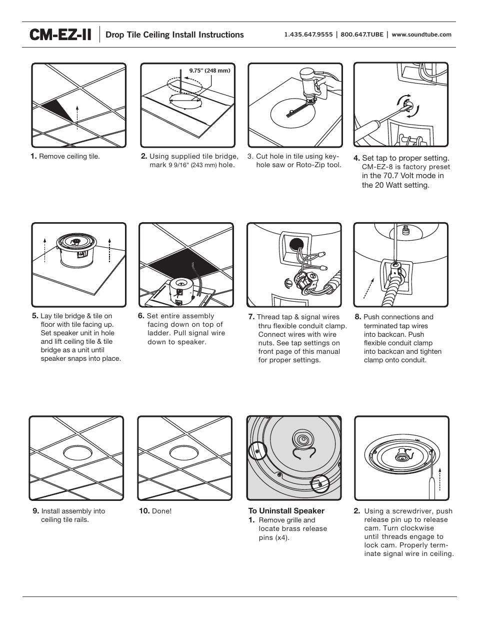 Cm-ez-ii, Cm-ez-ii cm-e cm-ez-ii z-ii | Soundtube CM-EZ-II User Manual | Page 2 / 4