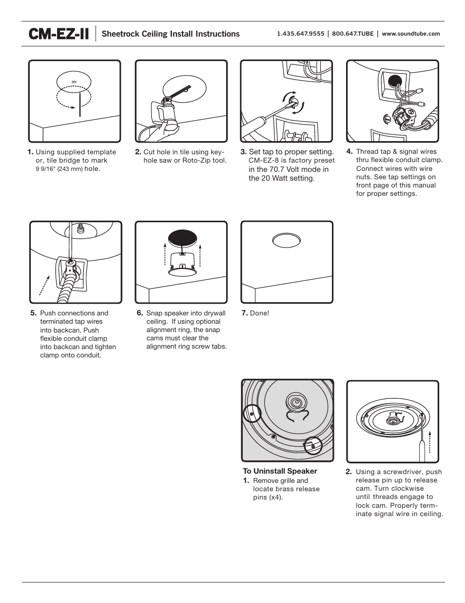 Cm-ez-ii cm-e cm-ez-ii z-ii cm-ez-ii | Soundtube CM-EZ-II User Manual | Page 3 / 4