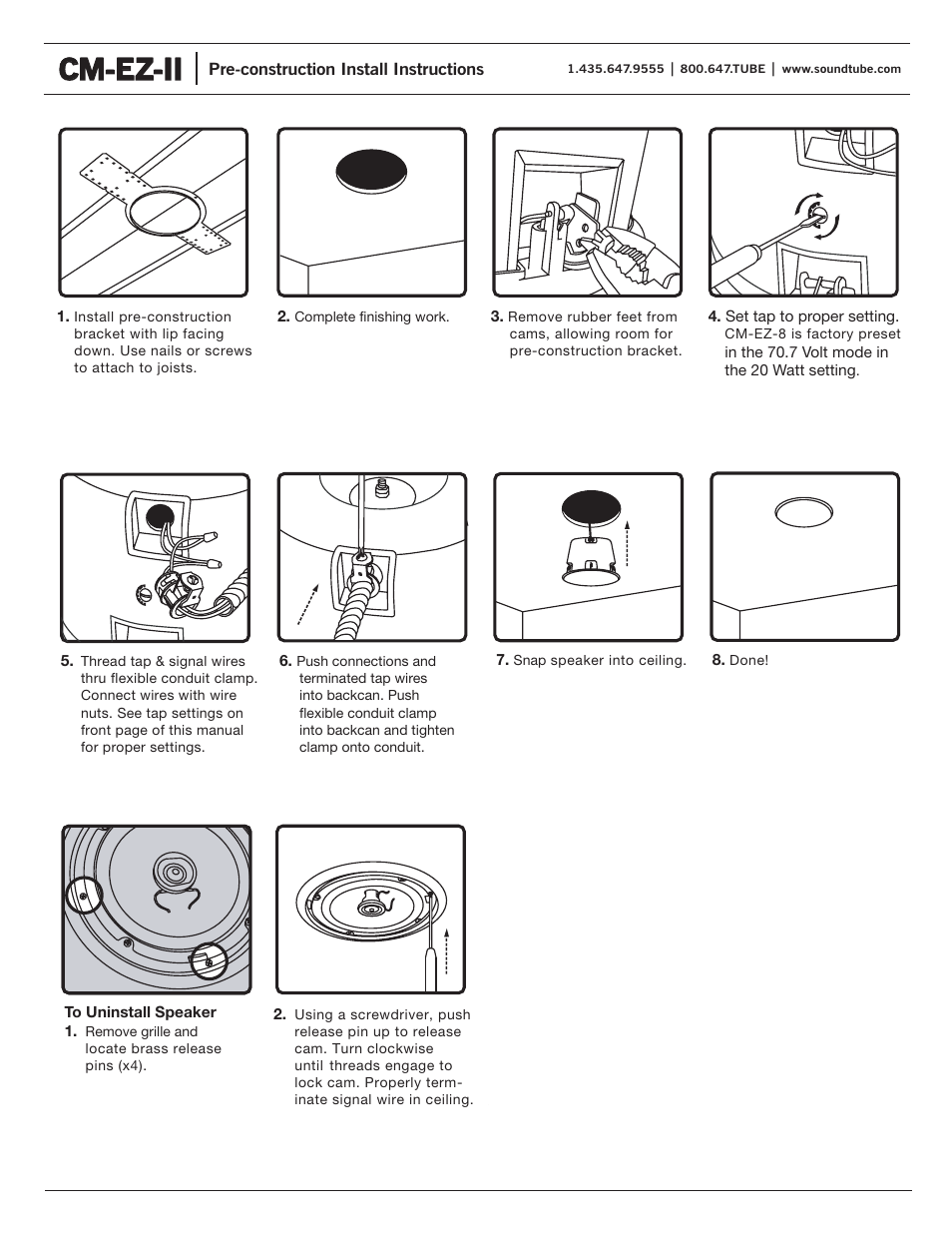 Cm-ez-ii, Cm-ez-ii cm-e cm-ez-ii z-ii | Soundtube CM-EZ-II User Manual | Page 4 / 4