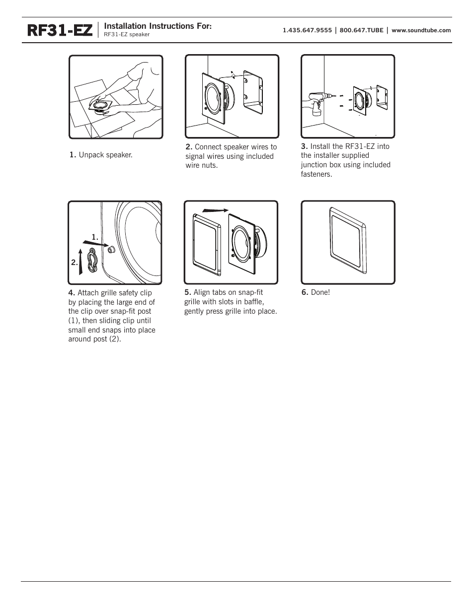 Rf31-ez | Soundtube RF31-EZ User Manual | Page 2 / 2