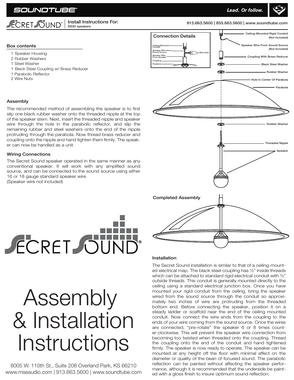 Soundtube FP6020-II User Manual | 2 pages