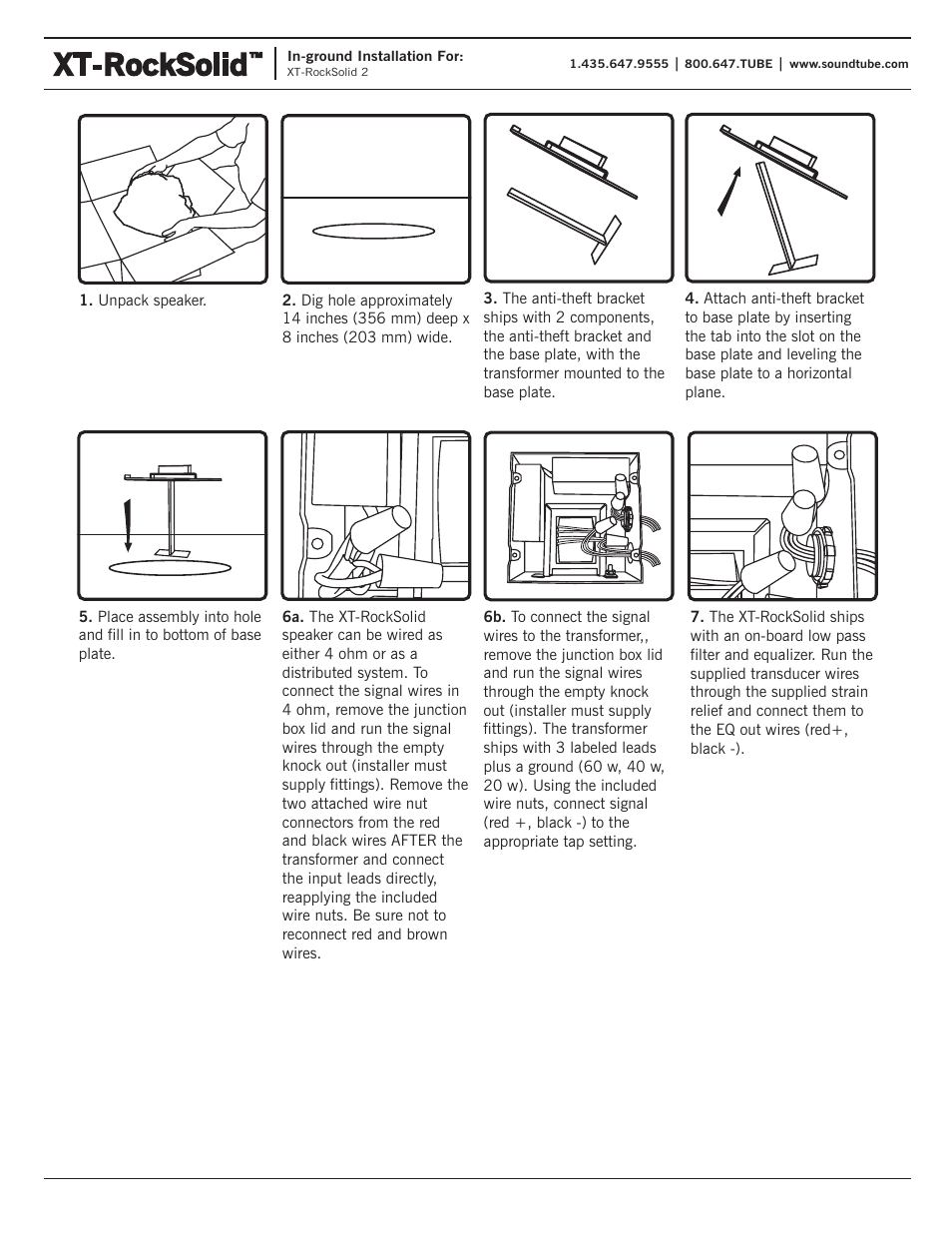 Xt-rocksolid | Soundtube XT-RockSolid User Manual | Page 2 / 4