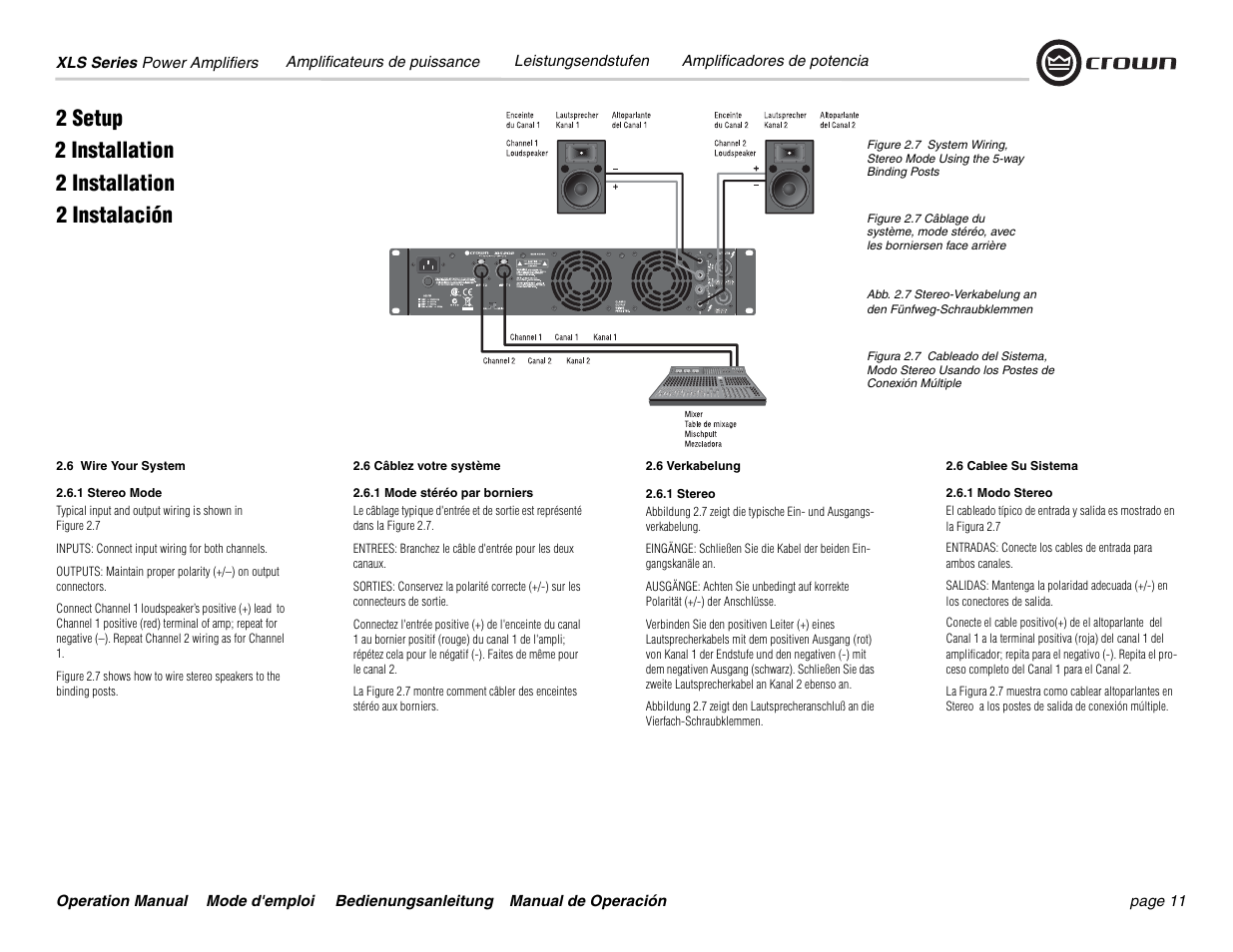 Crown Equipment XLS 602 User Manual | Page 11 / 36
