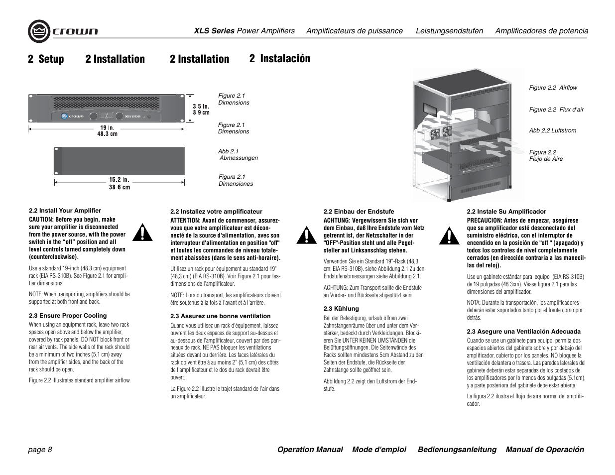 Crown Equipment XLS 602 User Manual | Page 8 / 36