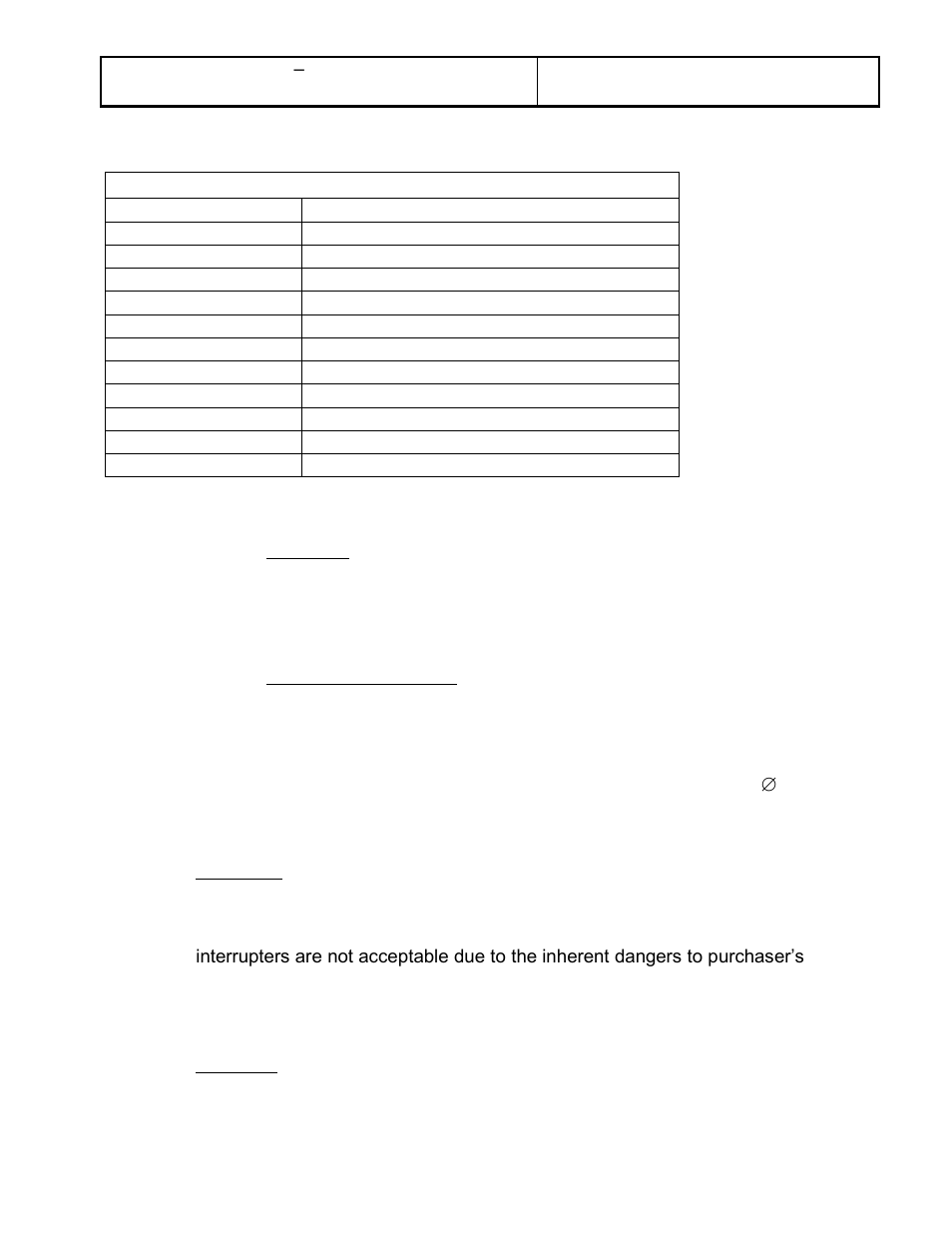 03 interrupter 3.04 insulators, Ratings | Southern States CSV User Manual | Page 4 / 9