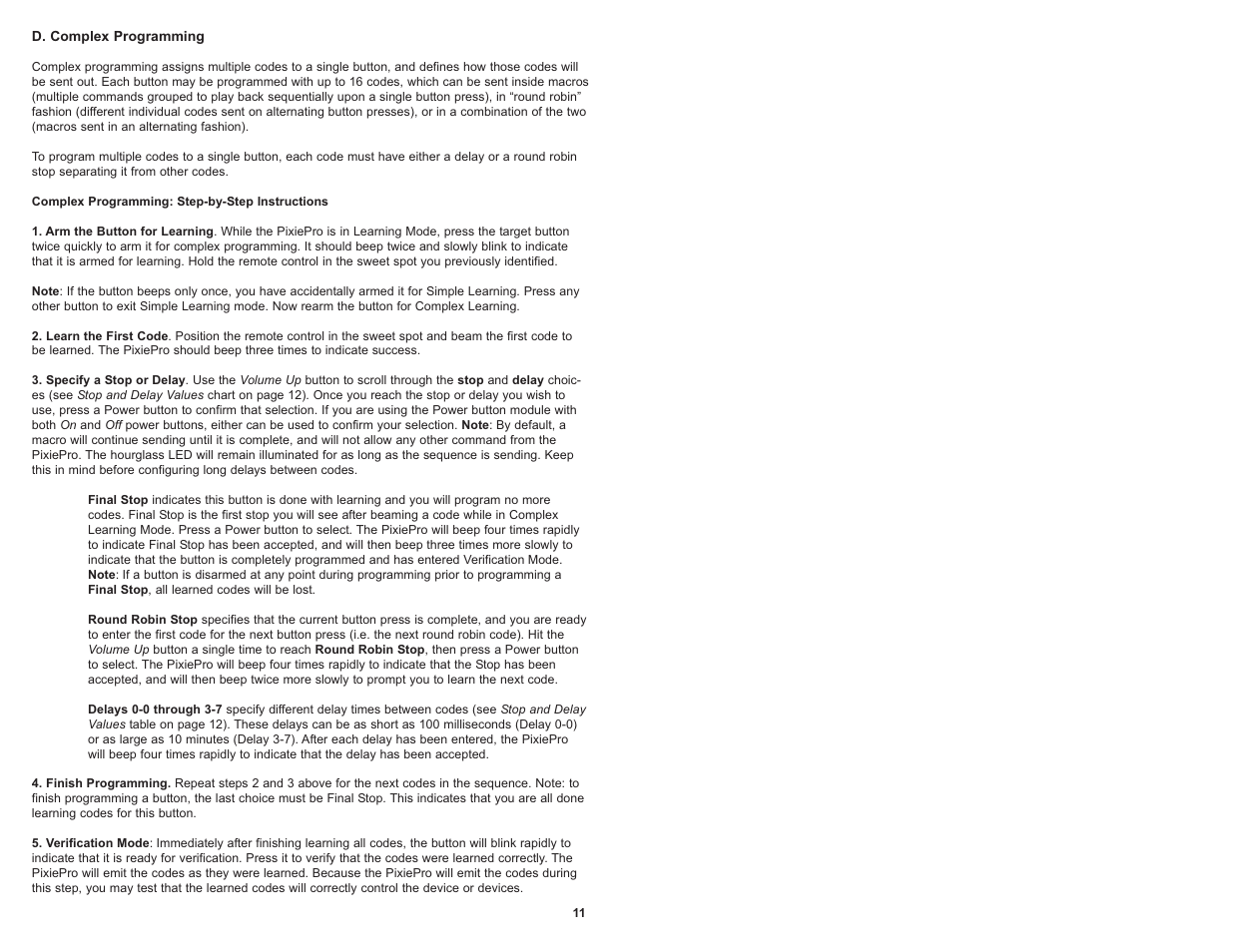 SP Controls PixiePro User Manual | Page 14 / 31