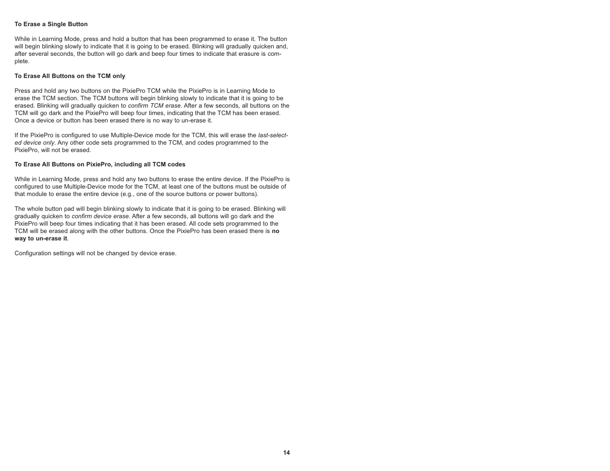SP Controls PixiePro User Manual | Page 17 / 31