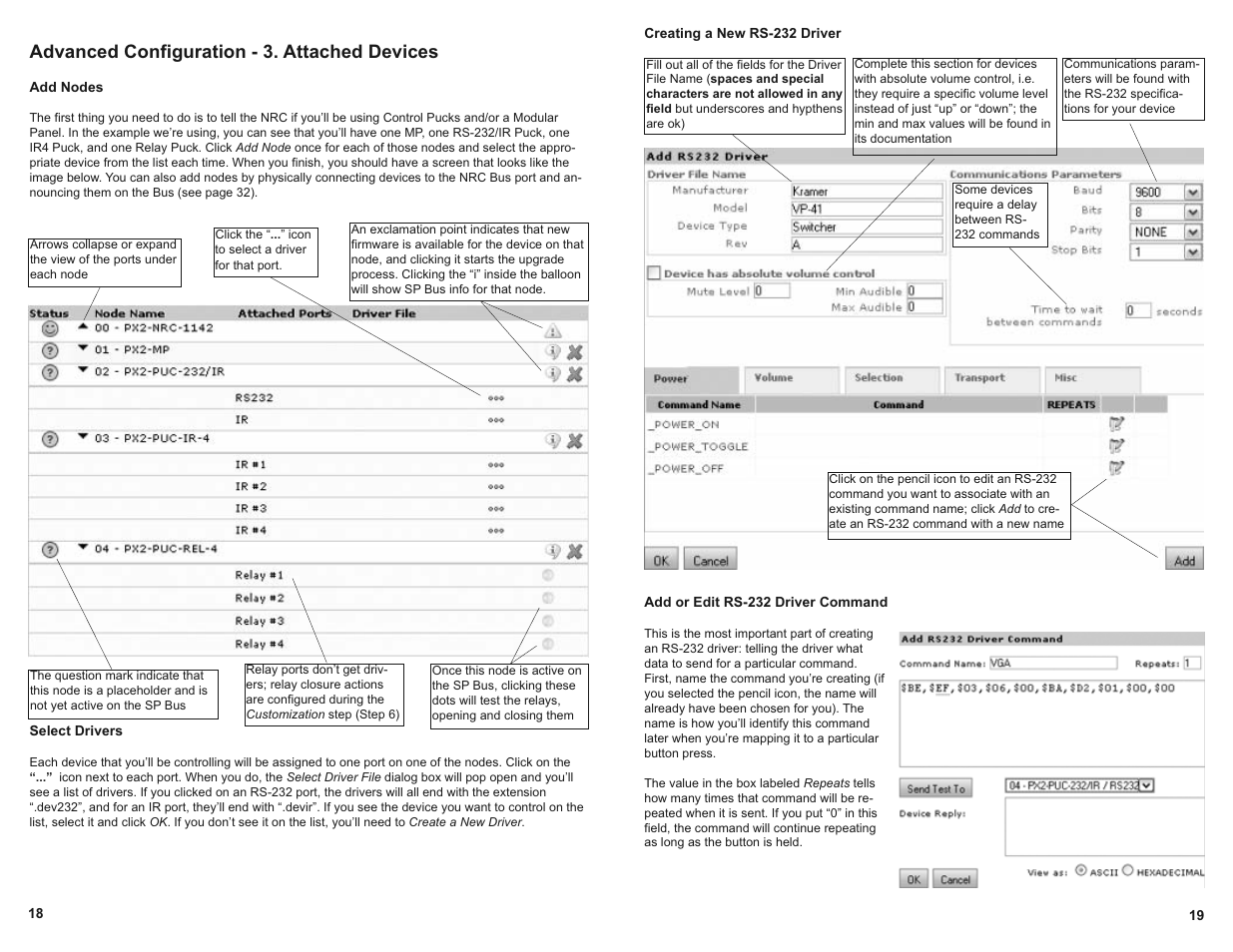 Advanced configuration - 3. attached devices | SP Controls PX2-NRC-1142 User Manual | Page 11 / 18