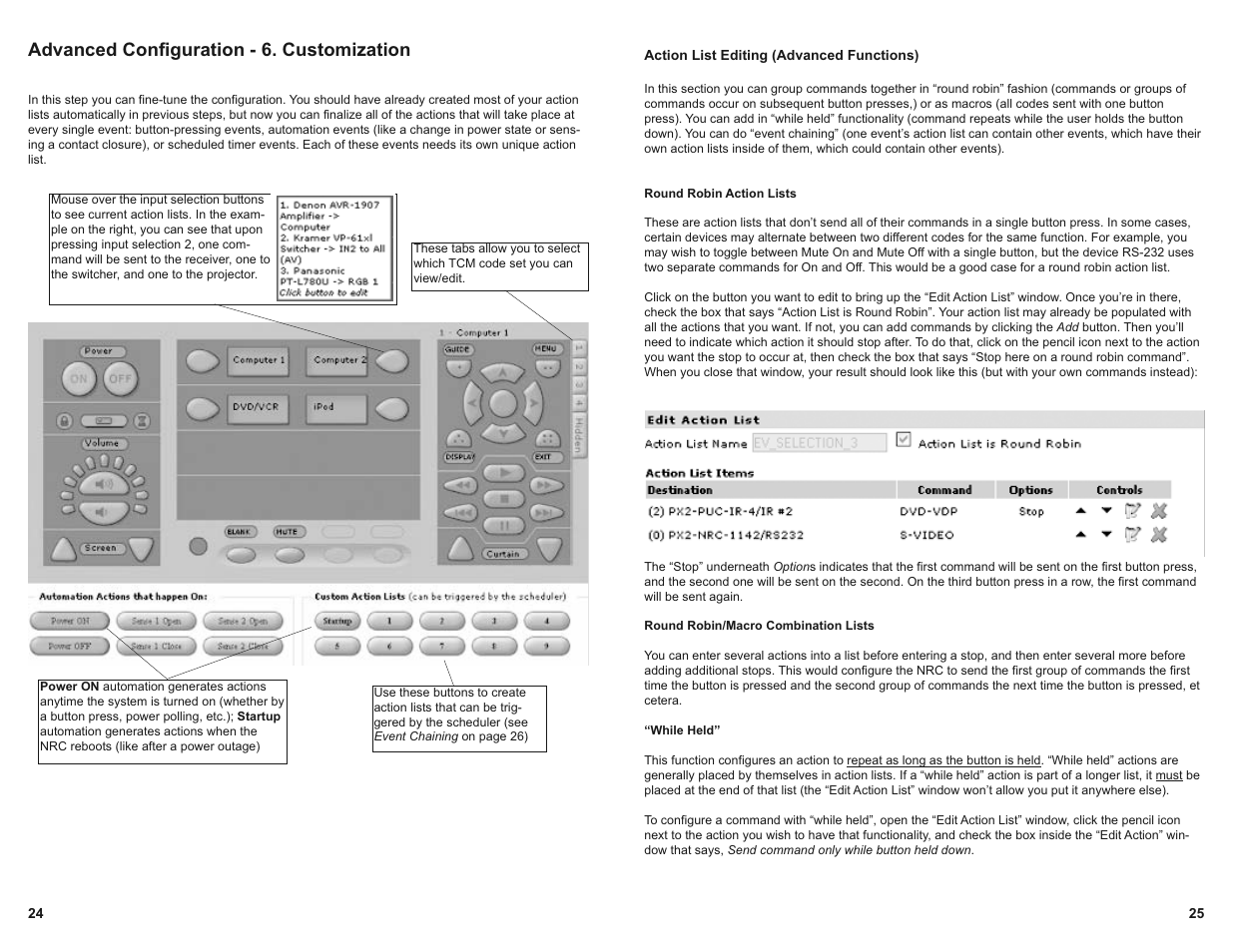Advanced configuration - 6. customization | SP Controls PX2-NRC-1142 User Manual | Page 14 / 18