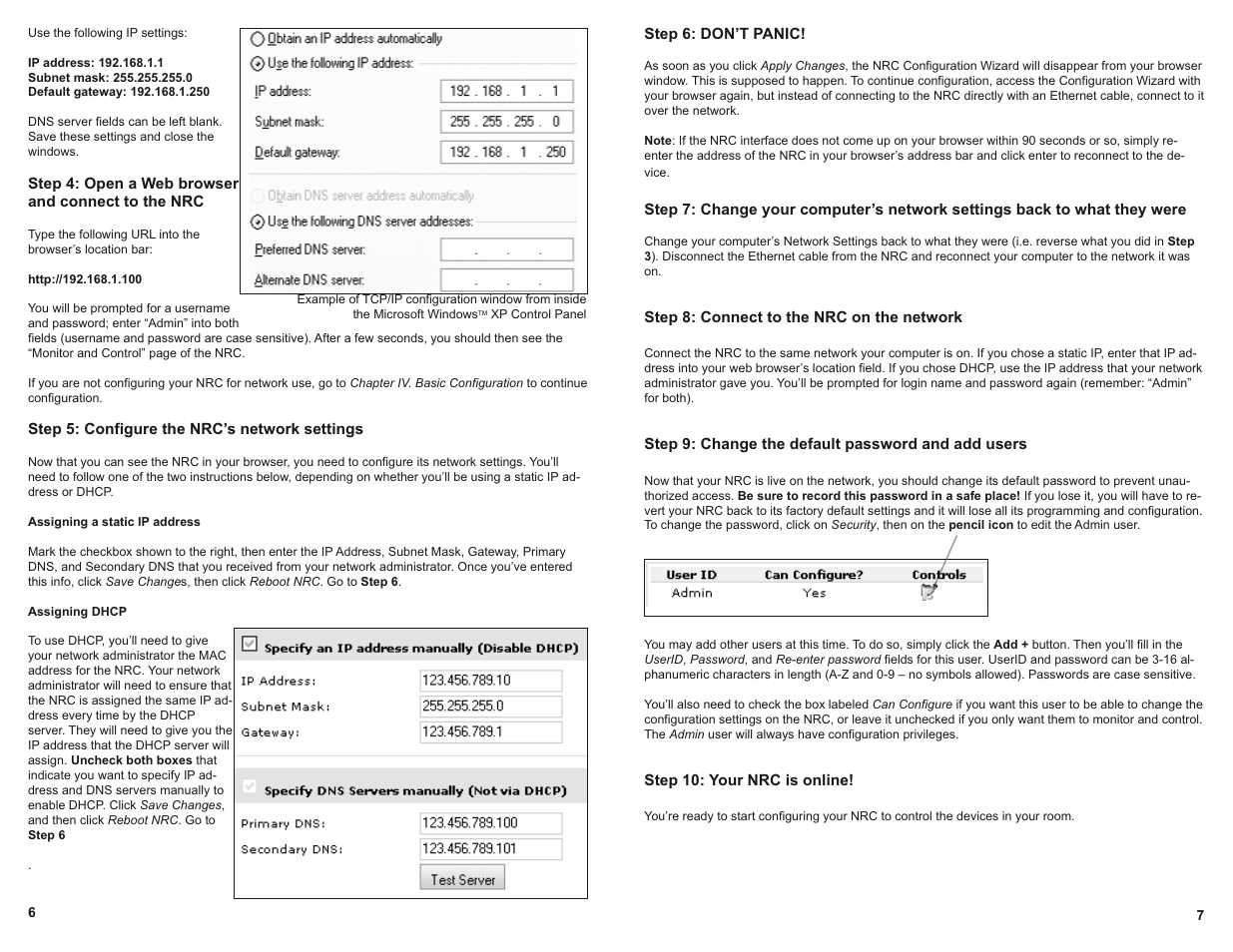 SP Controls PX2-NRC-1142 User Manual | Page 5 / 18