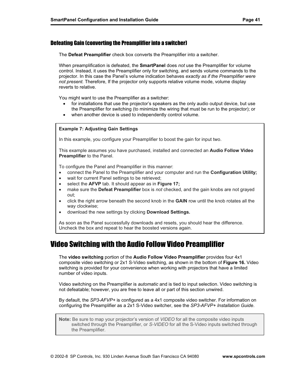 SP Controls SmartPanel User Manual | Page 45 / 76