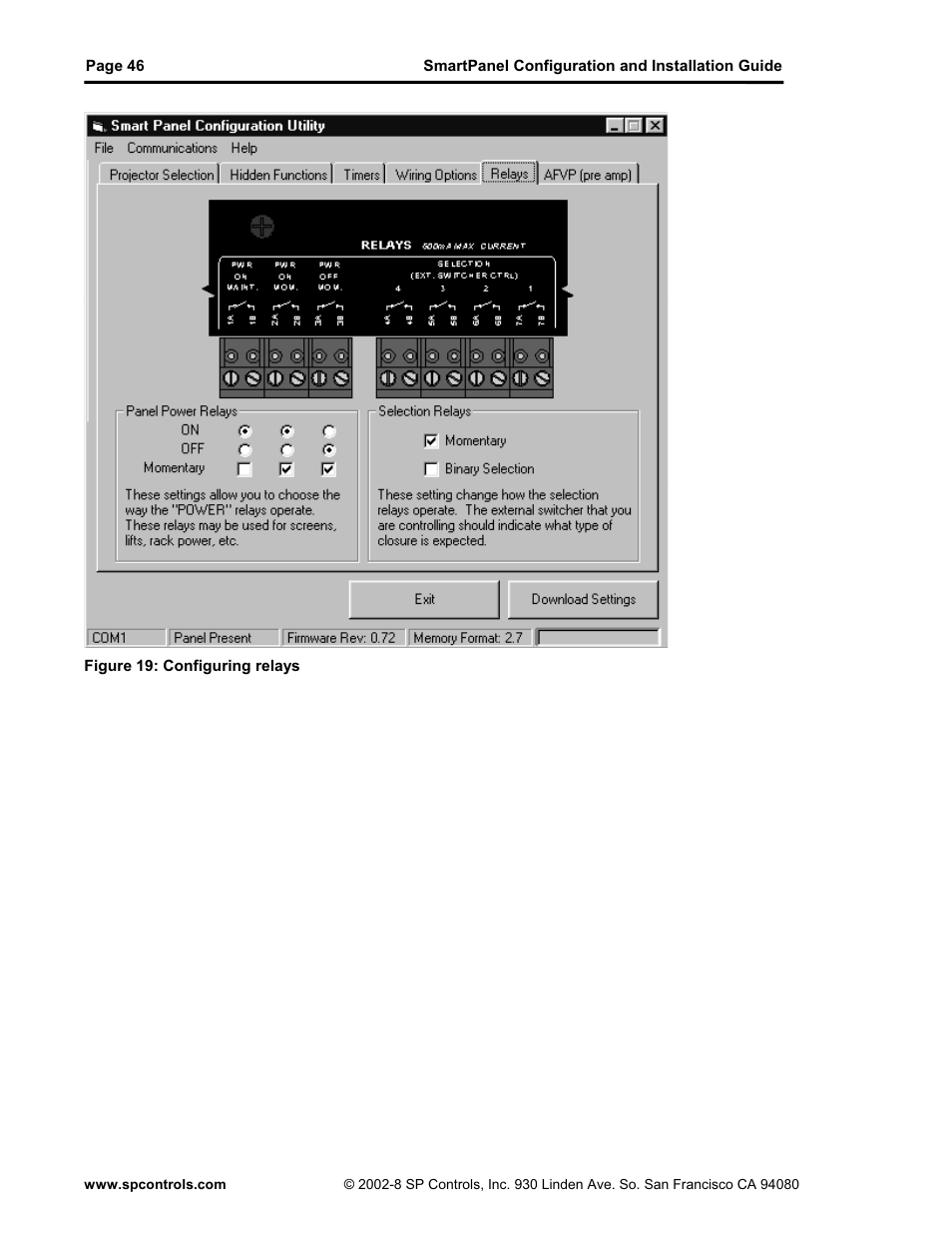 SP Controls SmartPanel User Manual | Page 50 / 76