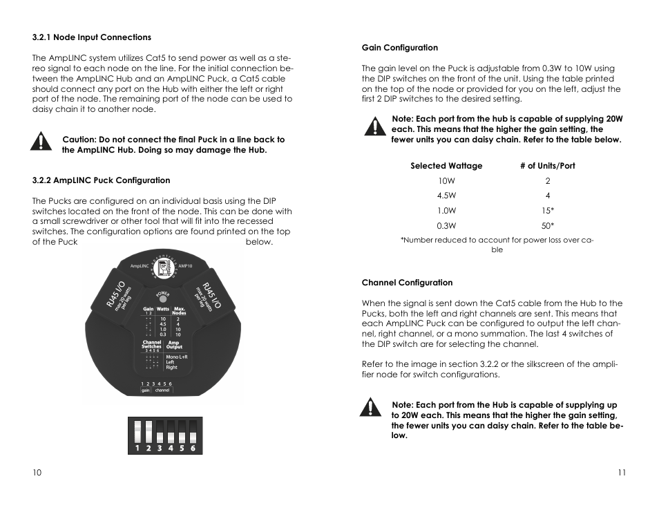 SP Controls AmpLINC System User Manual | Page 10 / 10