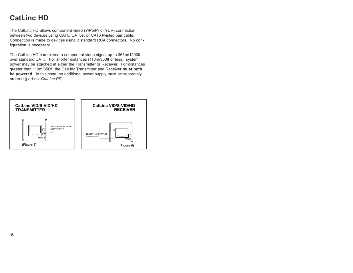 Catlinc hd | SP Controls CatLinc User Manual | Page 8 / 20