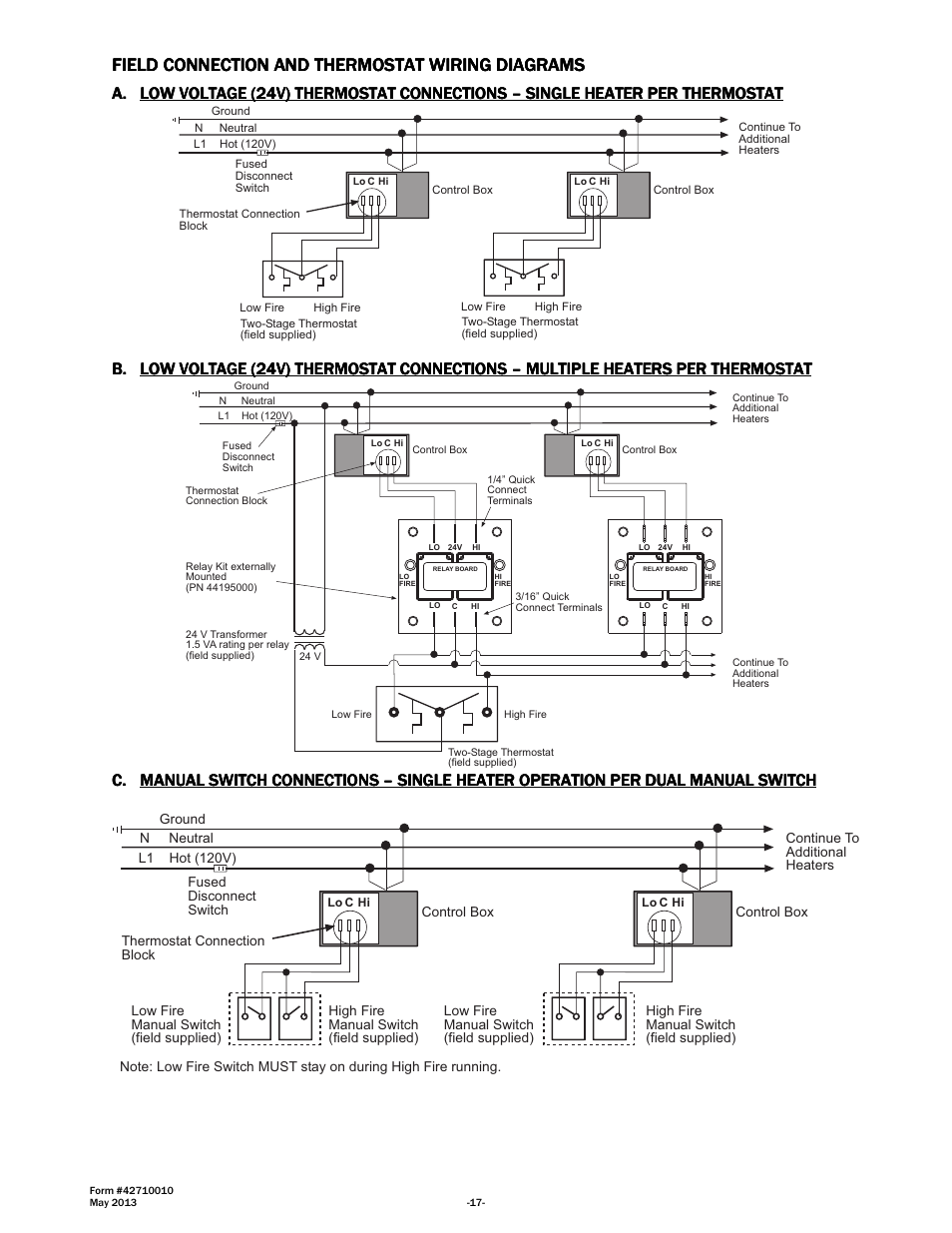 Space Ray LTU Series Two Stage User Manual | Page 19 / 42
