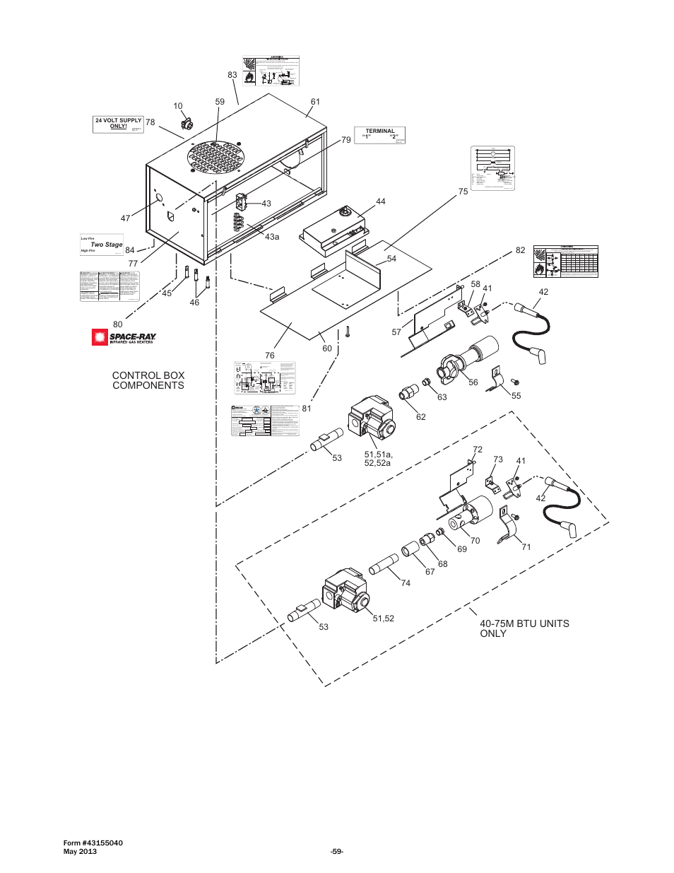 Space Ray LTS Series Two Stage User Manual | Page 60 / 63