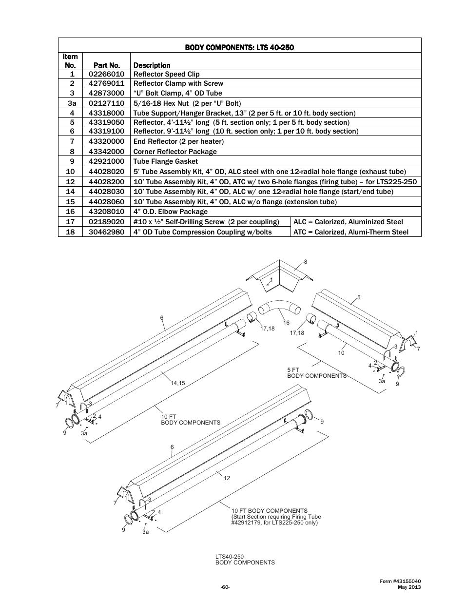 Space Ray LTS Series Two Stage User Manual | Page 61 / 63