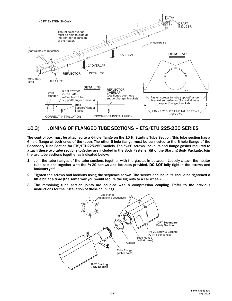 Space Ray ETS Series User Manual | Page 25 / 60