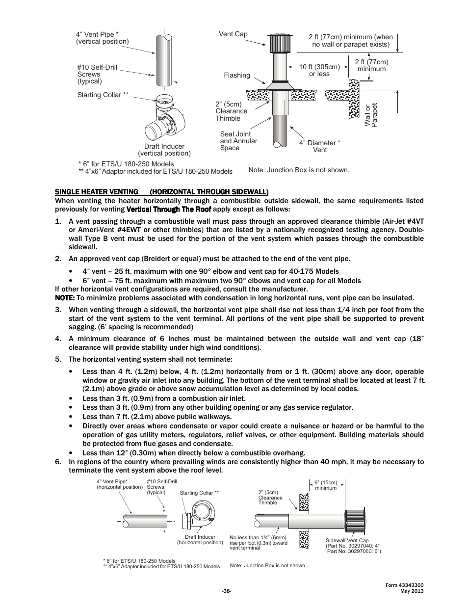 Space Ray ETS Series User Manual | Page 39 / 60