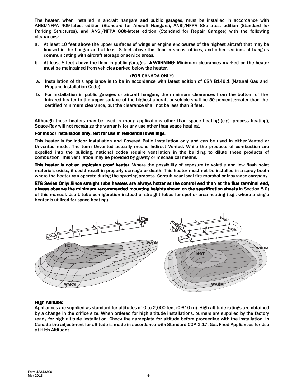 Space Ray ETS Series User Manual | Page 4 / 60