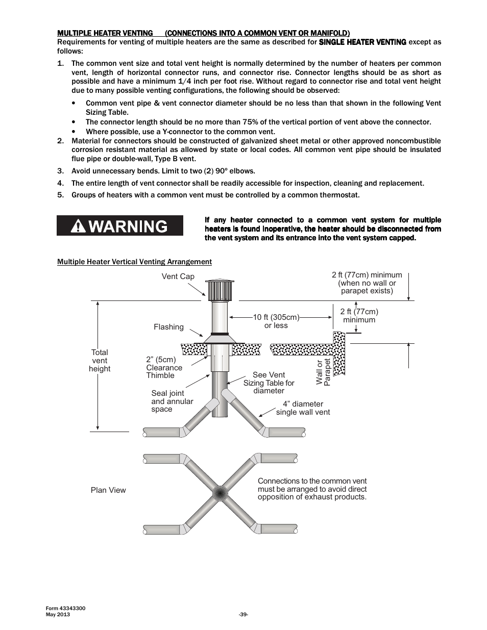 Space Ray ETS Series User Manual | Page 40 / 60